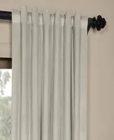 Half Price Drapes Cool Beige Signature Velvet Blackout Curtain