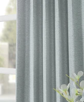 Half Price Drapes Gulf Blue Textured Bellino Room Darkening Curtain