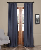 Half Price Drapes Wild Blue Textured Bellino Room Darkening Curtain