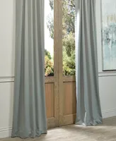 Half Price Drapes Neutral Grey Room Darkening Curtain