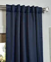 Half Price Drapes Navy Blue Room Darkening Curtain