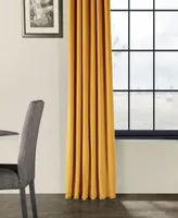 Half Price Drapes Fool's Gold Signature Velvet Blackout Curtain