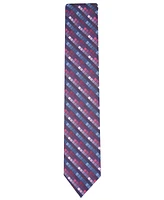 Perry Ellis Men's Canehill Grid Tie