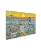 Vincent van Gogh 'Sower 1888' Canvas Art - 14" x 19"