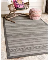 Bayshore Home Outdoor Pashio Pas4 8' x 11' 4" Area Rug