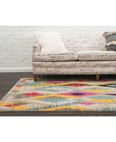 Closeout! Bayshore Home Arcata Arc6 Multi 8' x 10' Area Rug