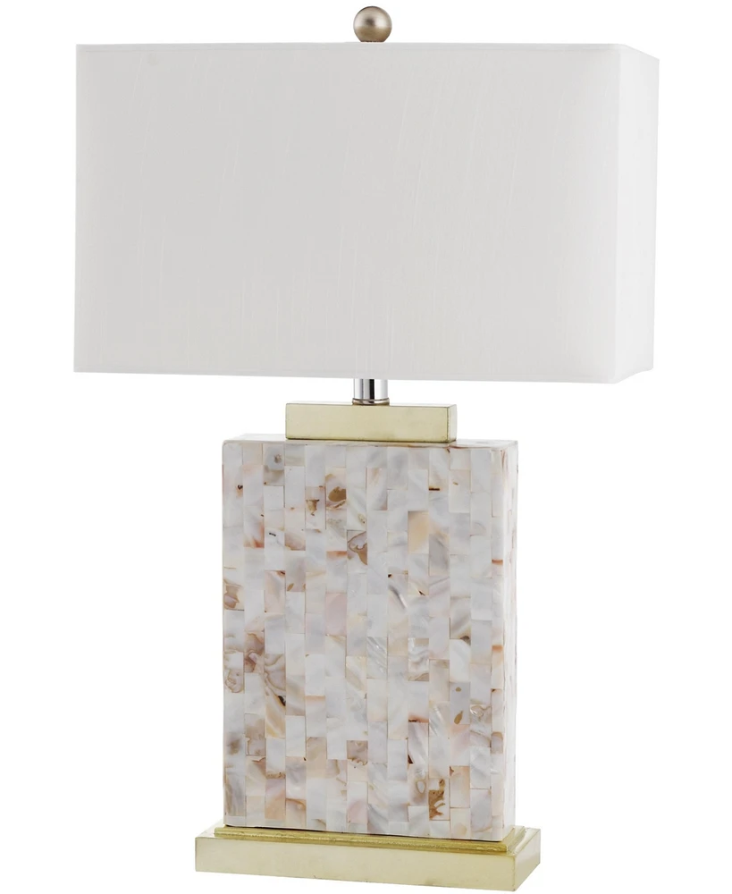 Safavieh Tory 24.5"H Shell Table Lamp