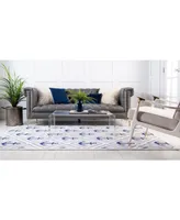 Bayshore Home Politan Pol4 Light Gray 5' x 8' Area Rug