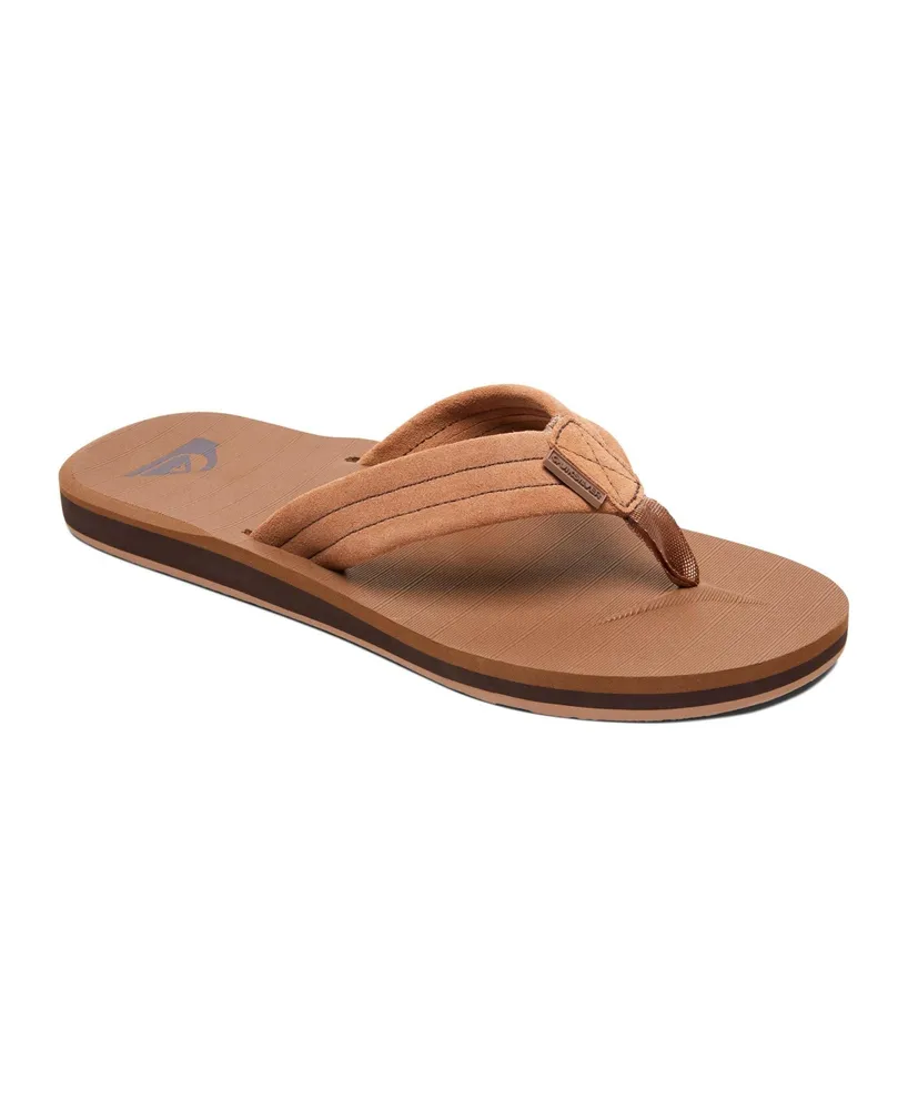 Quiksilver Men's Carver Suede Flip Flops