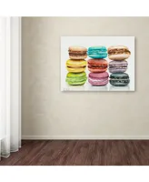 Jennifer Redstreake '9 Macarons' Canvas Art