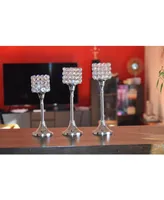 Vibhsa Hurricane Candle Holders Set of 3