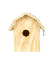 Homeware 2 Pack Combo Diy Kit Bird Feeder, Bird House