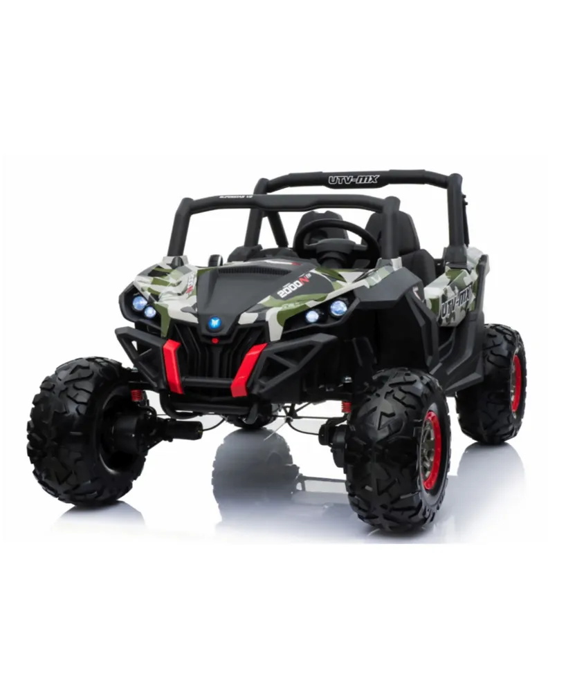 Blazin' Wheels Camo Wild Cross Utv 12 Volt Two Seater