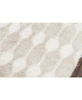 Novogratz Retro Ret-4 Taupe 7'6" x 9'6" Area Rug