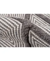 Erin Gates Langdon Lgd-3 Spring Charcoal 2' x 3' Area Rug