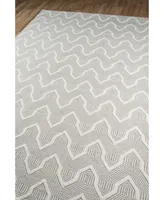 Erin Gates Langdon Lgd-1 Prince Gray 3'9" x 5'9" Area Rug