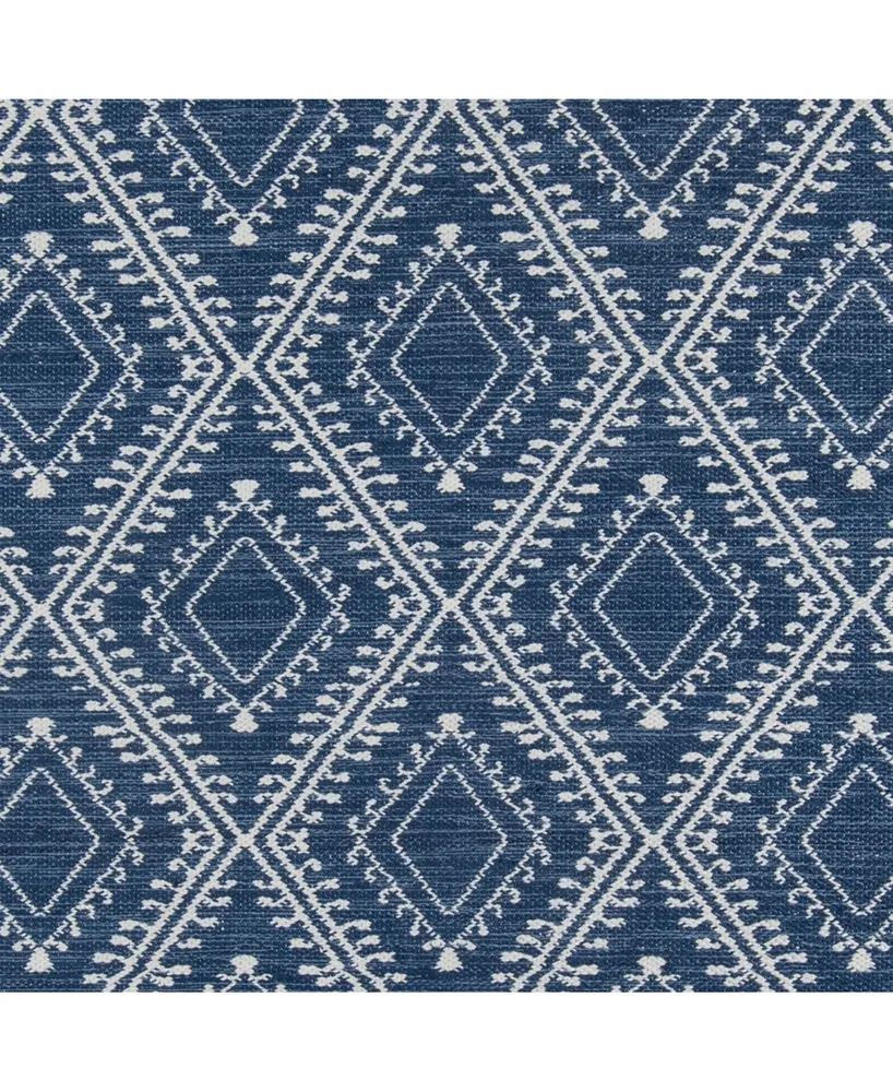 Erin Gates Easton Eas-1 Machine-Washable Pleasant Navy 5' x 7'6" Area Rug