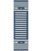 Erin Gates Thompson Tho-1 Billings Denim 7'6" x 9'6" Area Rug