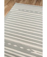 Erin Gates Thompson Tho-1 Billings Denim 7'6" x 9'6" Area Rug