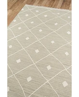 Erin Gates Thompson Tho-3 Appleton Ivory 5' x 7'6" Area Rug
