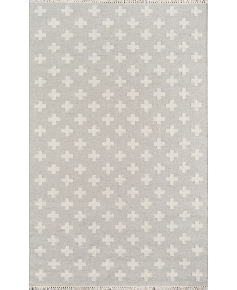 Novogratz Topanga Top-1 Gray 5' x 7'6" Area Rug