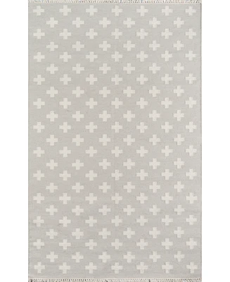 Novogratz Topanga Top-1 Gray 5' x 7'6" Area Rug