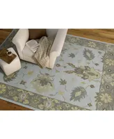 Kaleen Brooklyn Delaney-03 Silver 8' x 11' Area Rug