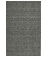 Kaleen Imprints Modern IPM08-38 Charcoal 2' x 3' Area Rug