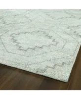 Kaleen Solitaire SOL13-34 Glacier 2' x 3' Area Rug