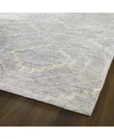 Kaleen Solitaire SOL13-20 Lavender 8' x 11' Area Rug