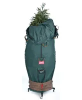 TreeKeeper Large Girth Upright Christmas Tree Storage Bag with Wheels