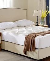 Cheer Collection Rayon from Bamboo Fitted Down Alternative Mattress Pad