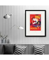 Courtside Market Mars Framed Matted Art Collection