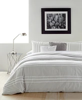 Dkny Chenille Stripe 3-Pc. Comforter Set