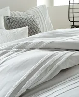Dkny Chenille Stripe Full/Queen Comforter Set