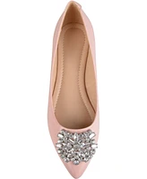 Journee Collection Women's Renzo Jeweled Flats