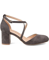 Journee Collection Women's Foster Crisscross Heels