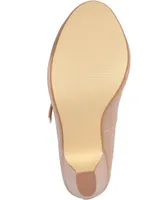 Journee Collection Women's Wendy Double Strap Heels