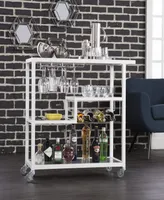 Holly and Martin Zephs Bar Cart