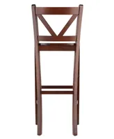 Victor 2-Piece 29" V Back Bar Stools