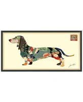 Empire Art Direct 'Dachshund' Dimensional Collage Wall Art - 25'' x 48''