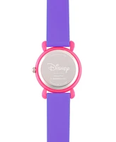 EwatchFactory Girl's Disney Toy Story 4 Bo Peep Purple Plastic Time Teacher Strap Watch 32mm