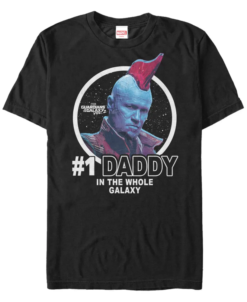 Marvel Men's Guardians Vol.2 Yondu 1 Daddy The Galaxy Short Sleeve T-Shirt