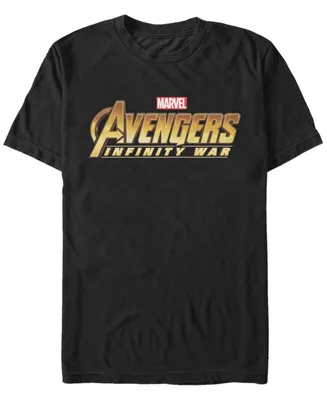 Marvel Men's Avengers Infinity War Logo Short Sleeve T-Shirt