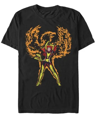 Marvel Men's Comic Collection The Phoenix Rises Short Sleeve T-Shirt