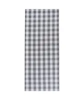 Design Imports Checkers Table Runner 14" x 72"