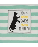 Design Imports Asst Cats Meow Embellished Dishtowel Set of 3