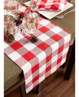 Design Imports Buffalo Check Table Runner 14" x 72"