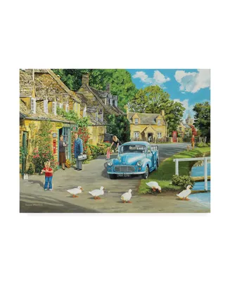 Trevor Mitchell By the Brook Canvas Art