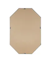 Kate and Laurel Calter Elongated Octagon Wall Mirror - 25.5" x 37.5"